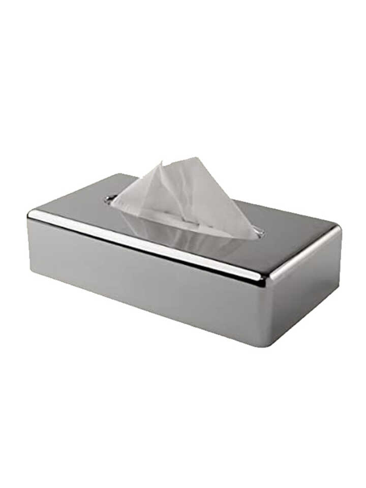 Chrome Effect Tissue Box