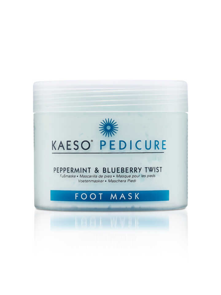 Kaeso Peppermint and Blueberry Foot Mask