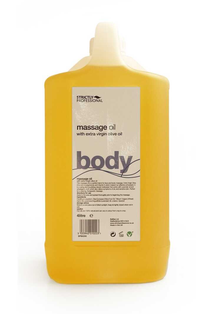 Strictly Professional Massage Oil with Olive Oil - 4L