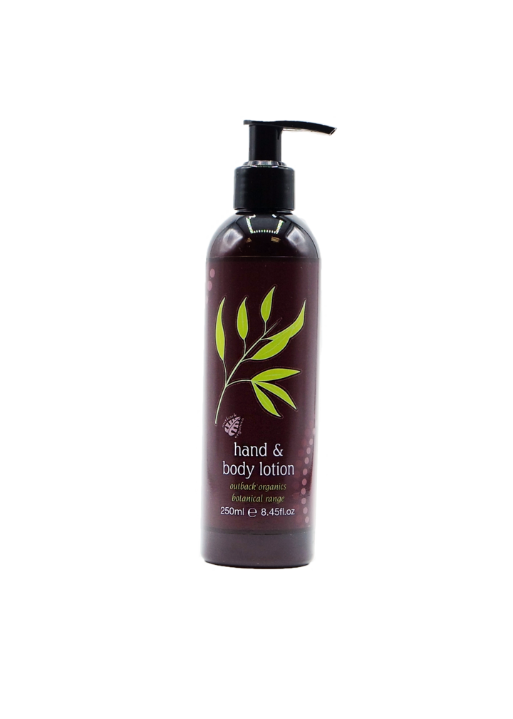 Outback Organics Hand and Body Lotion 250ml