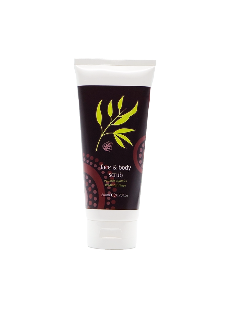 Outback Organics Face and Body Scrub 200ml