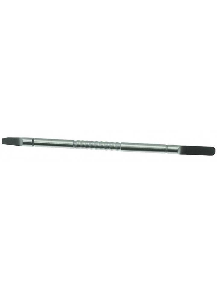 Hive Dual Cuticle Pusher/Scraper - Flat (Stainless Steel)