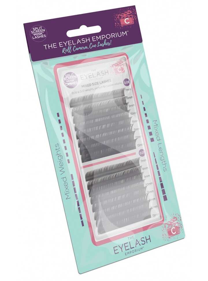 The Eyelash Emporium C-Curl Mixed Weight Lashes