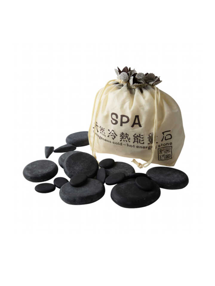 SkinMate Hot Stones Set