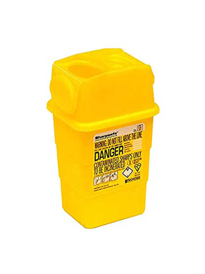 Large 1Ltr Sharps Box