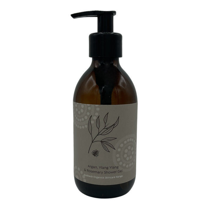 Outback Organics Argan, Ylang Ylang & Rosemary Shower Gel 250ml 