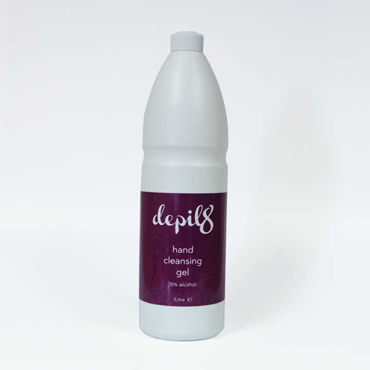 Depil8 Sanitising Hand Gel 70% Alcohol 1ltr