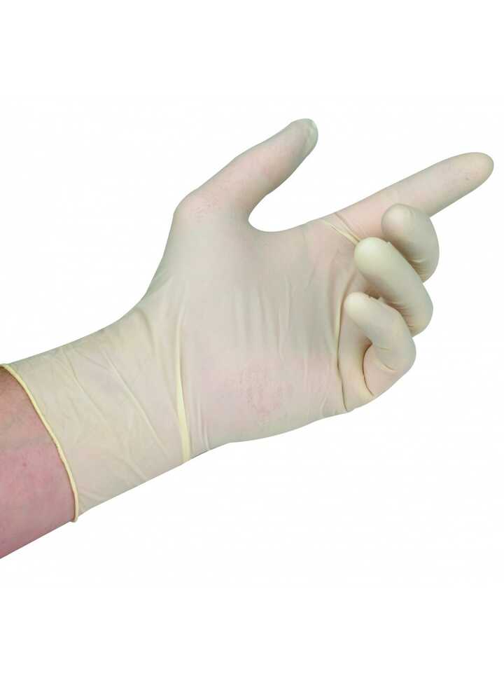 Gloves - Latex - Powder Free (100)