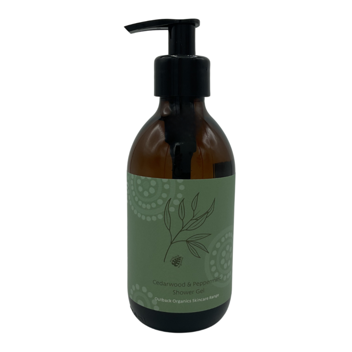 Outback Organics Cedarwood & Peppermint Shower Gel