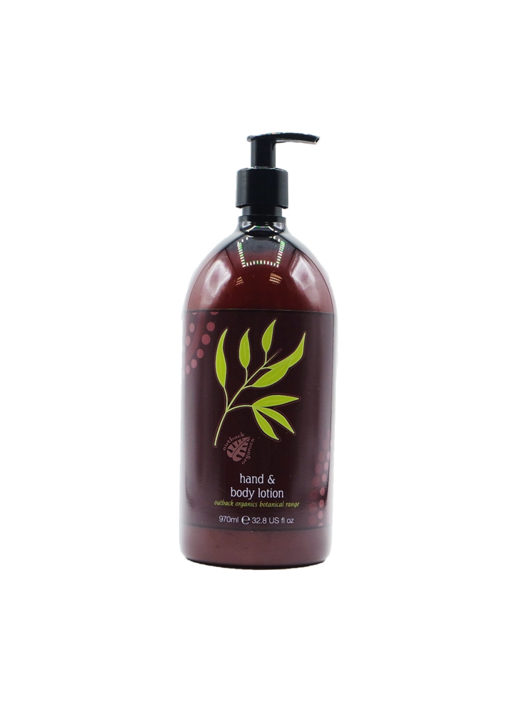 Outback Organics Hand and Body Lotion 970ml