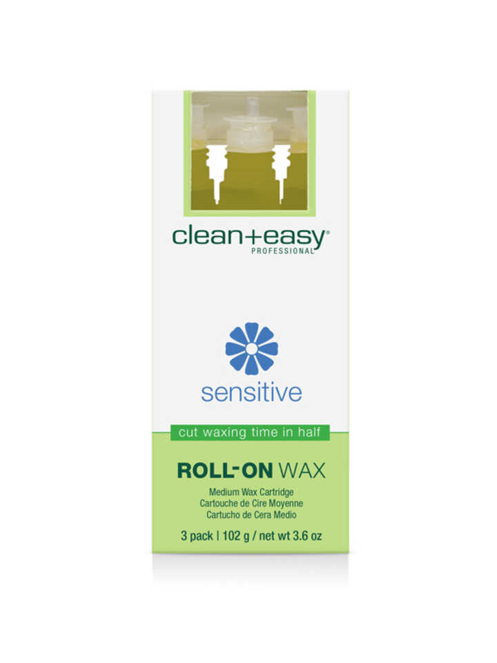 Clean + Easy Sensitive Wax - Medium 3pk