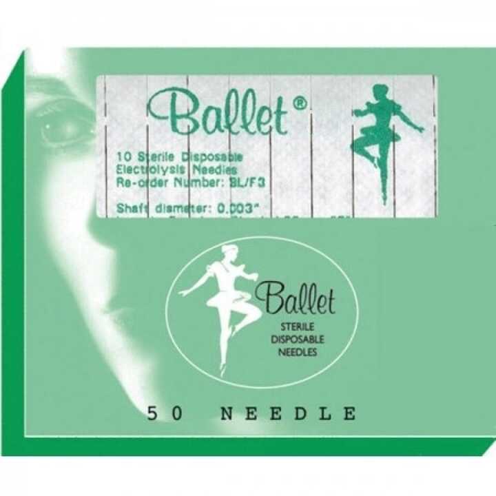 Ballet BL/F3 Stainless Needles size 003 (50)