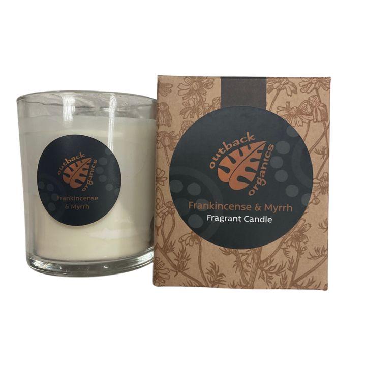 Outback Organics Frankincense & Myrrh Mini Candle