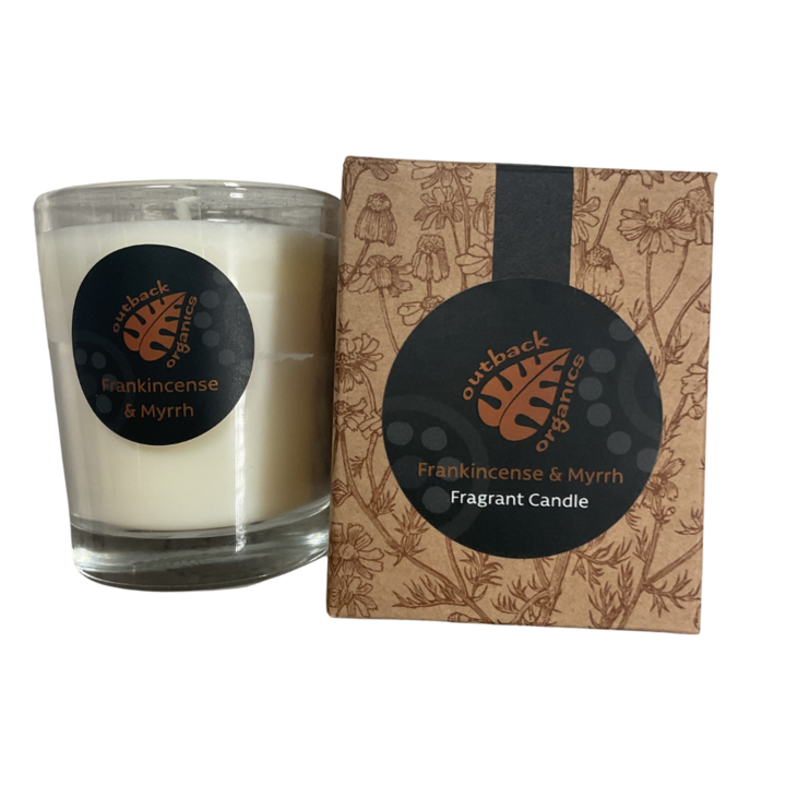 Outback Organics Frankincense & Myrrh Candle - 40hr