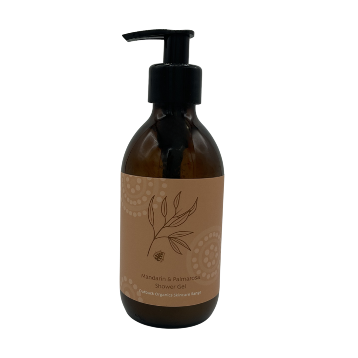 Outback Organics Mandarin & Palmarosa Shower Gel 250ml