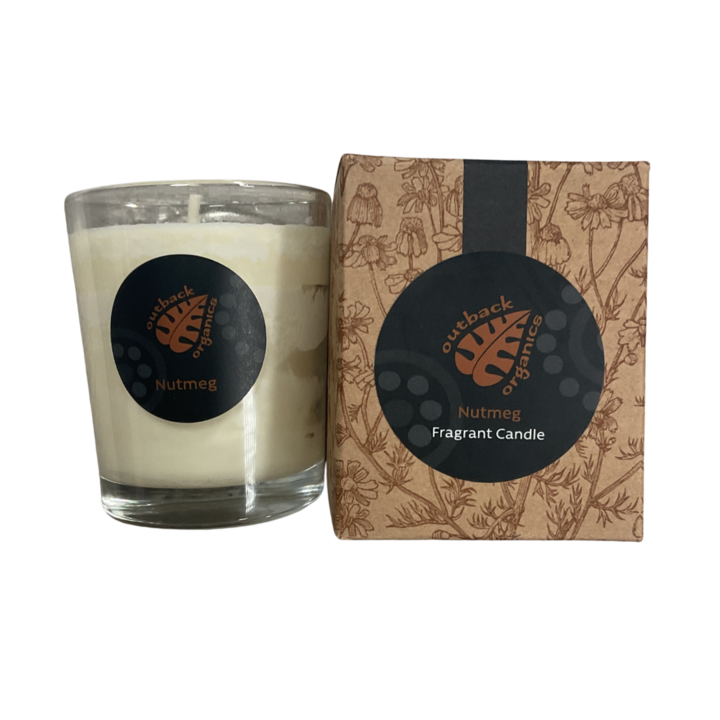 Outback Organics Nutmeg Mini Candle