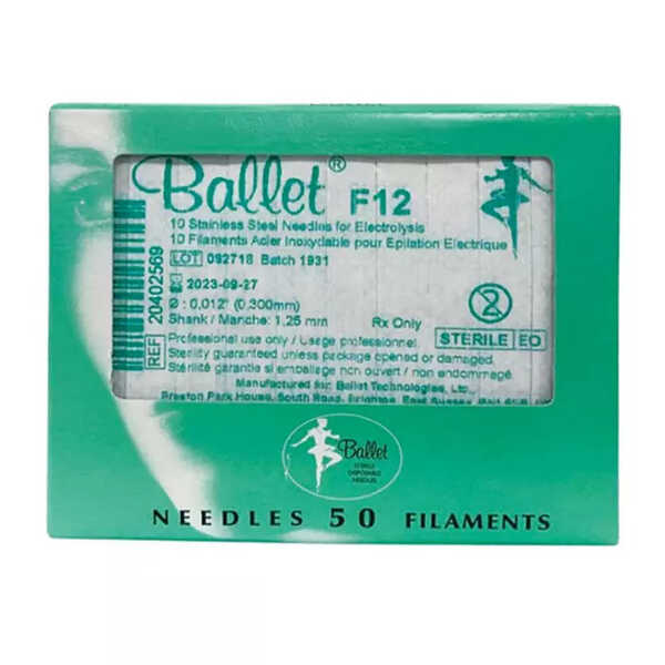 Ballet BL/F12 Stainless Needles size 012 (50)