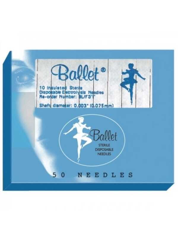 Ballet BL/N6 Insulated Needles size 006 (50)